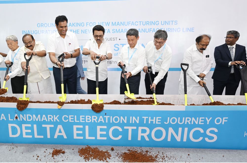 Stalin kickstarts Delta Electronics' ₹450 cr expansion projects