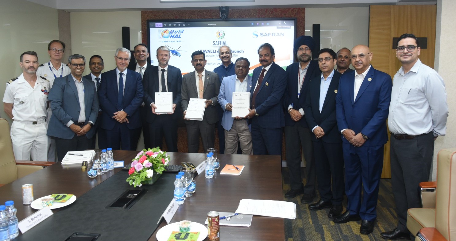 HAL , Safran sign engine pact